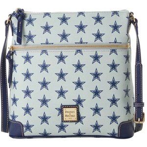 Dooney & Bourke Dallas Cowboys Saffiano Large Crossbody NWT